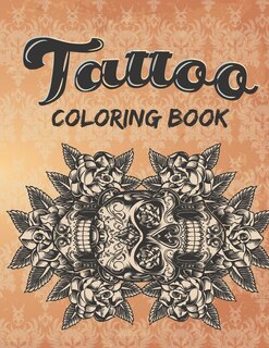 Front cover_Tattoo Coloring Book