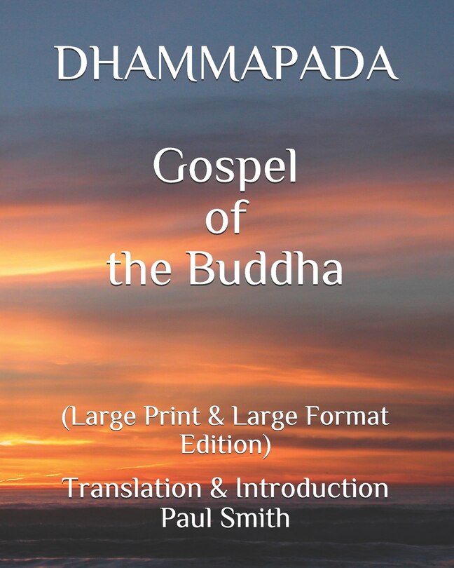 Couverture_DHAMMAPADA Gospel of the Buddha