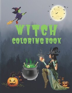 Front cover_Witch Coloring Book