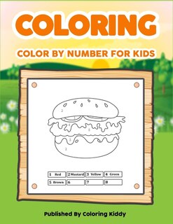 Couverture_Color By Number For Kids