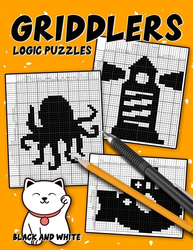 Couverture_Griddlers Logic Puzzles Black and White