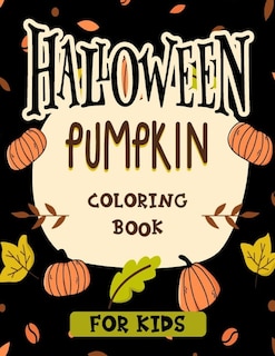 Front cover_Halloween pumpkin coloring book for kids