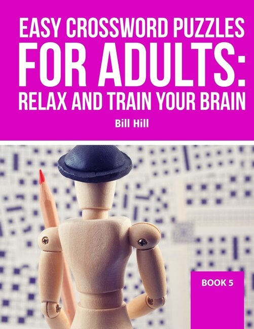 Front cover_Easy Crossword puzzles for adult