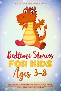 Front cover_Bedtime Stories for Kids Ages 3-8