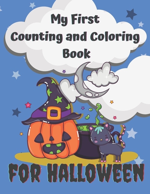 Front cover_My First Counting and Coloring Book for Halloween