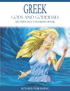 Front cover_Greek Gods and Goddesses Mythology Coloring Book
