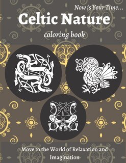 Front cover_Celtic Nature Coloring Book