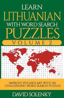Front cover_Learn Lithuanian with Word Search Puzzles Volume 2
