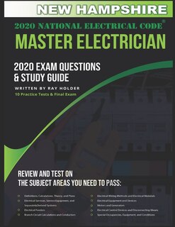 Front cover_New Hampshire 2020 Master Electrician Exam Study Guide and Questions