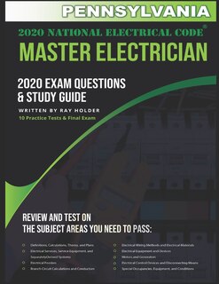 Front cover_Pennsylvania 2020 Master Electrician Exam Study Guide and Questions