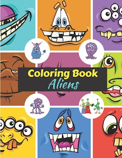 Front cover_Aliens Coloring Book