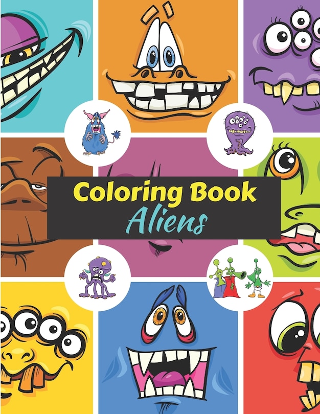 Front cover_Aliens Coloring Book