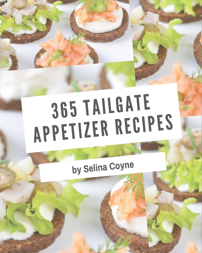 Front cover_365 Tailgate Appetizer Recipes