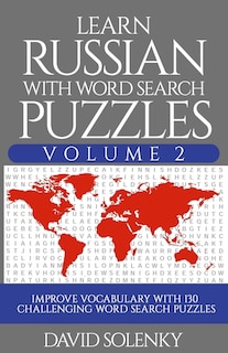 Front cover_Learn Russian With Word Search Puzzles Volume 2