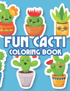 Front cover_Fun Cacti Coloring Book