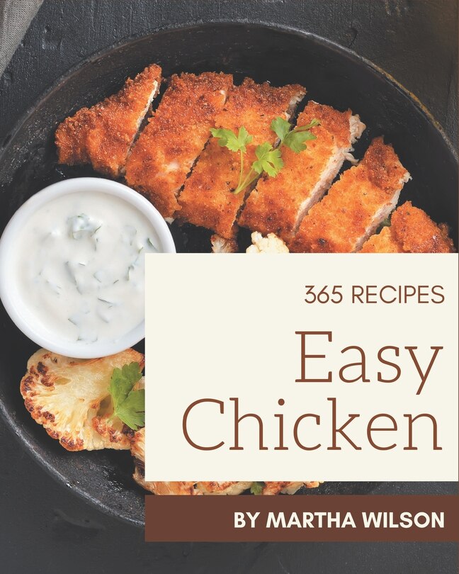 Couverture_365 Easy Chicken Recipes