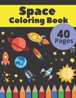 Couverture_Space Coloring Book