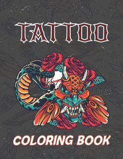 Couverture_Tattoo Coloring Book