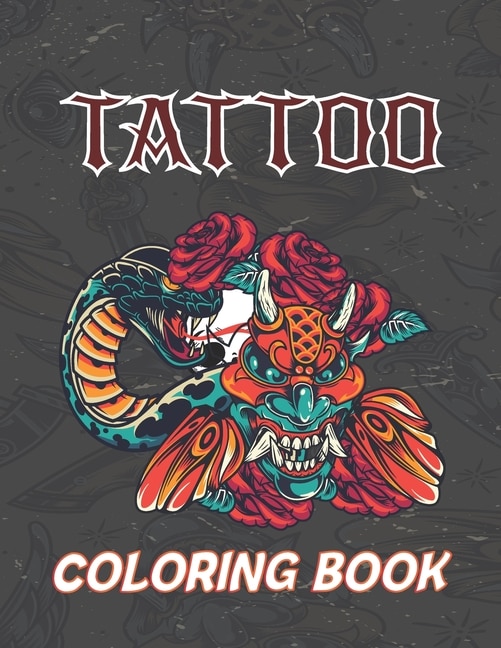 Couverture_Tattoo Coloring Book