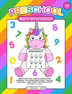 Front cover_Preschool Math Workbook