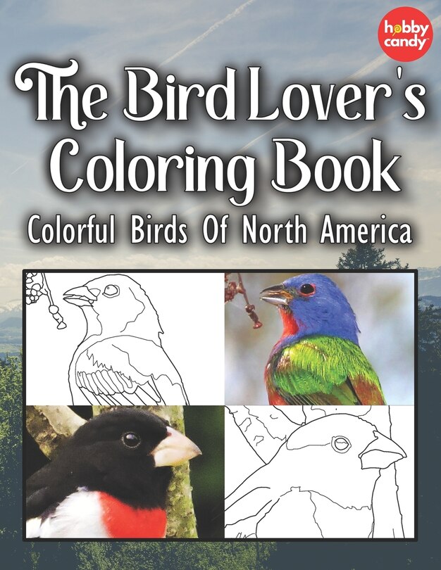 Front cover_The Bird Lover's Coloring Book