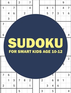 Front cover_sudoku for smart kids age 10-12