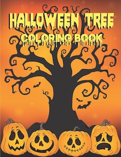 Front cover_Halloween Tree Coloring Book