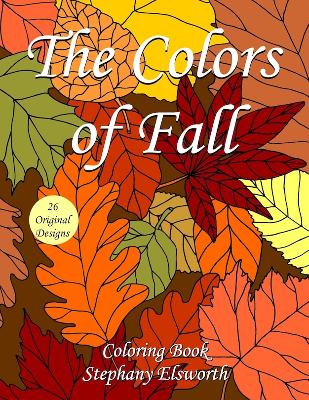 Front cover_The Colors Of Fall Coloring Book