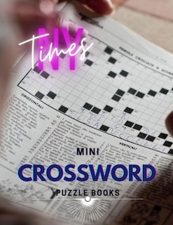 Ny Times Mini Crossword Puzzle Books: Daily Commuter Crossword Puzzle Book, Crossword Puzzle Books For Adults In Bulk - Hours Of Brain-bo