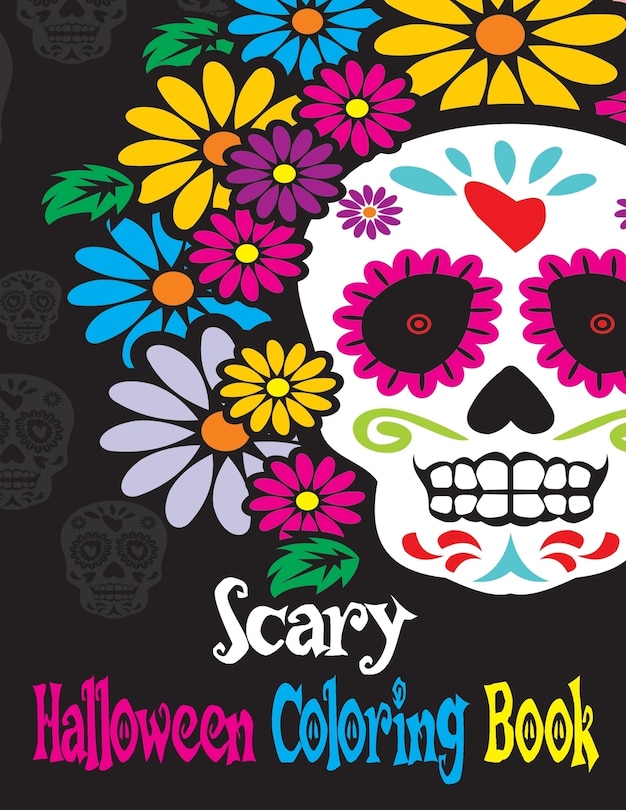Couverture_Scary Halloween Coloring Book