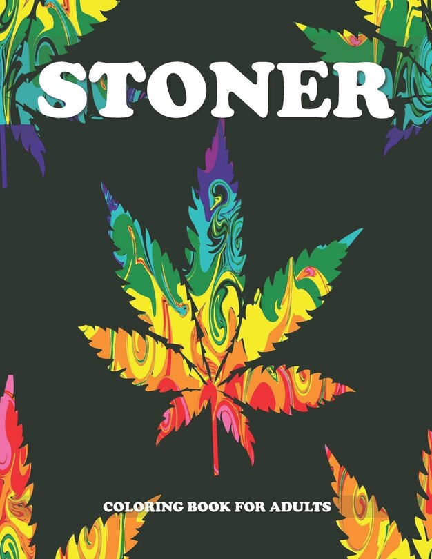 Front cover_Stoner Coloring Book for Adults