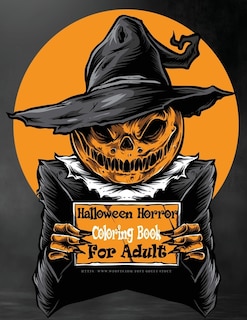Couverture_Halloween Horror Coloring Books For Adults