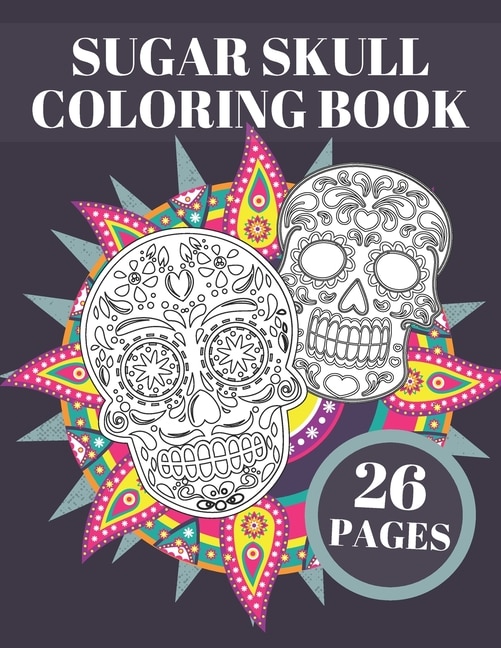 Couverture_Sugar Skull Coloring Book