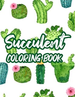 Front cover_Succulent Coloring Book