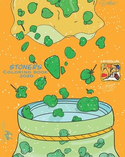 Front cover_Artlife Stoner's Coloring Book