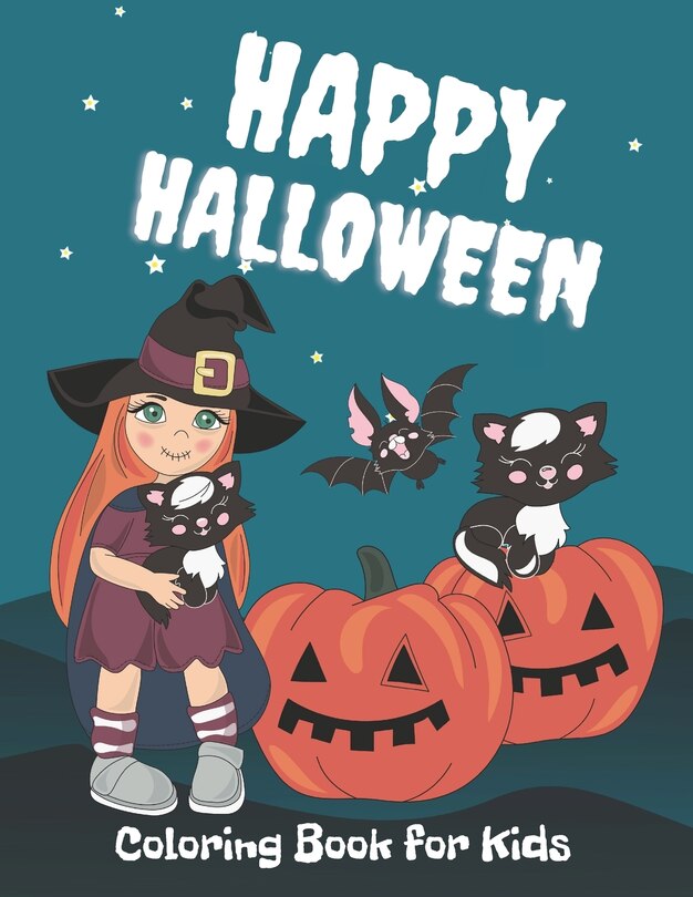 Couverture_Happy Halloween Coloring Book for Kids