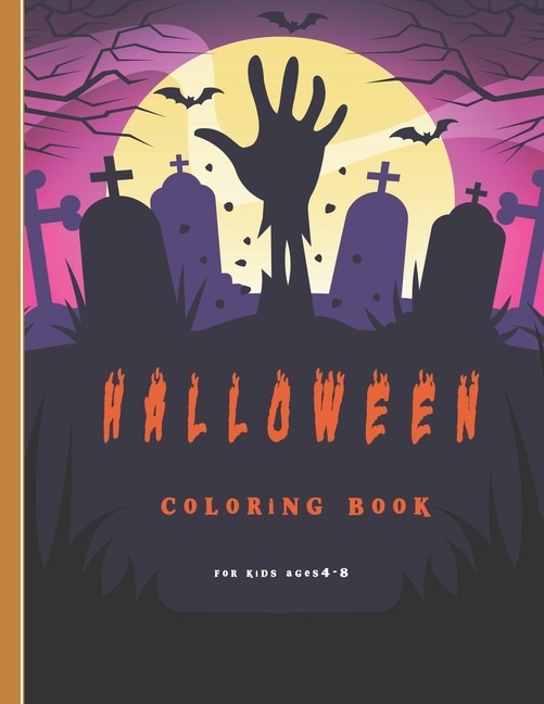 halloween coloring book for kids ages 4-8: halloween coloring and activity book for toddlers and kids