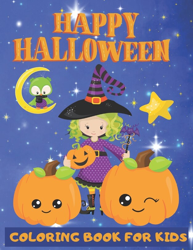 Couverture_Happy Halloween Coloring Book for Kids