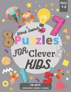Front cover_Word Search Puzzles for Clever Kids 4-8
