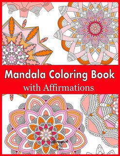 Front cover_Mandala Coloring Book with Affirmations