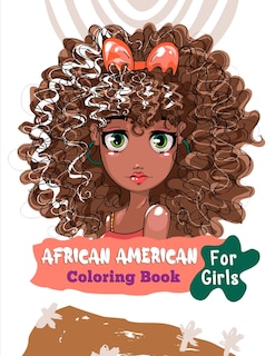 Front cover_African American Coloring Book For Girls