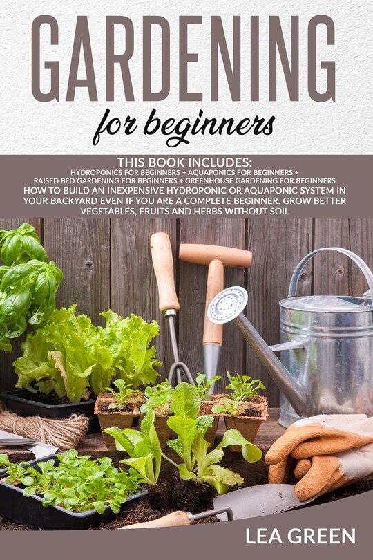 Front cover_Gardening for Beginners