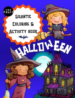 Front cover_Gigantic Halloween Activity and Coloring Book for Children