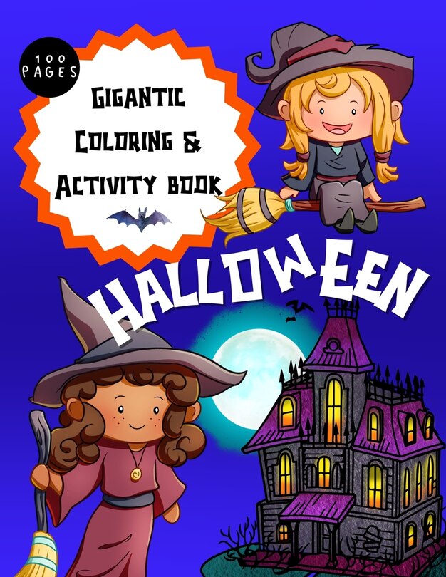 Front cover_Gigantic Halloween Activity and Coloring Book for Children