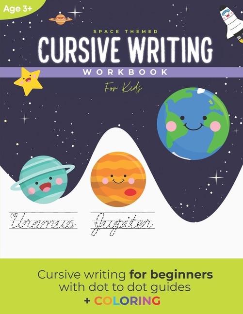 Front cover_Cursive Writing Workbook for Kids
