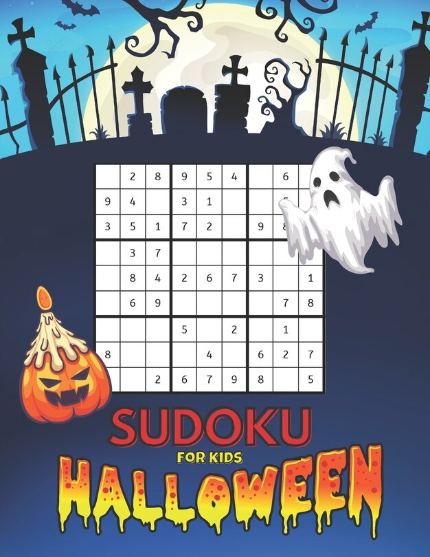 Couverture_Halloween Sudoku for Kids