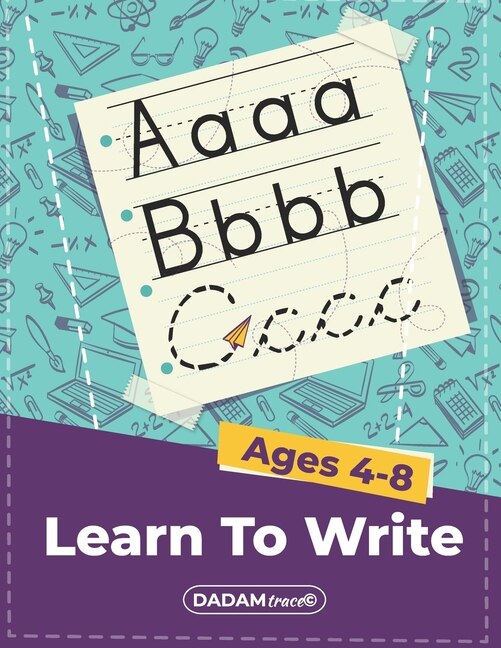 Front cover_Learn To Write Ages 4-8