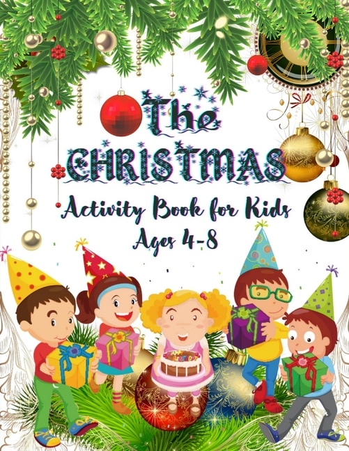 Couverture_The Christmas Activity Book For Kids Ages 4-8