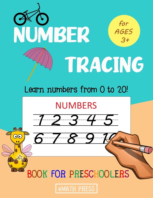 Couverture_Number Tracing Book For Preschoolers