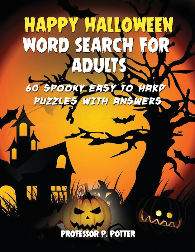 Front cover_Happy Halloween Word Search for Adults